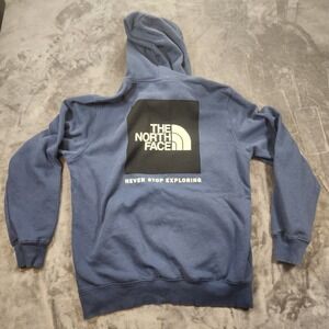 The North Face Hoodie Mens Large Blue Pullover Evolution Box NSE Gorpcore